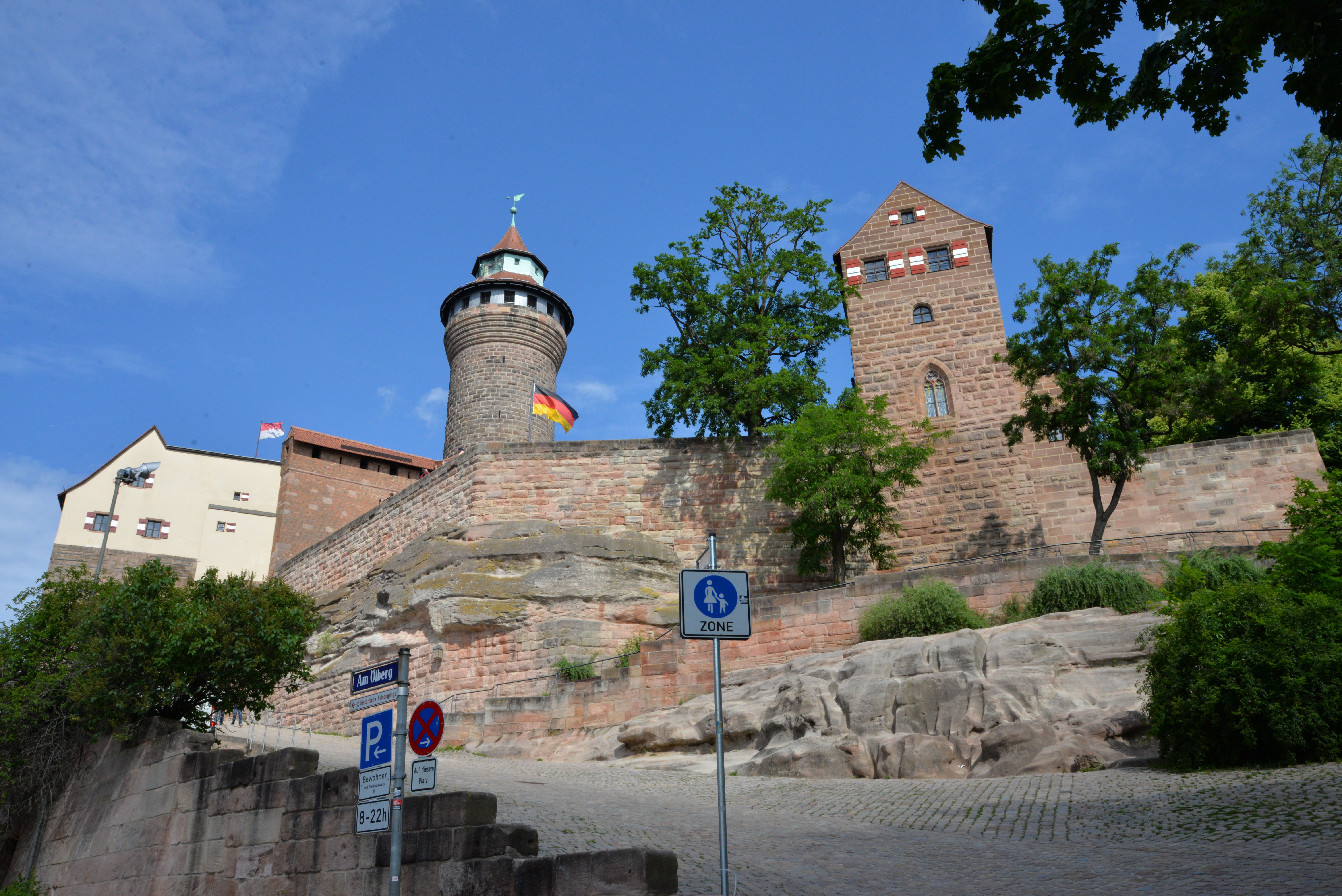 Frühling Nürnberg Keiserberg