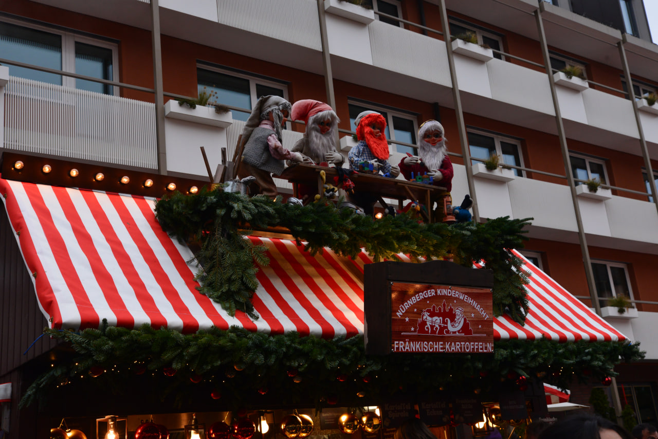 Christmas Market Nuremberg 2025 - Nighttime magic