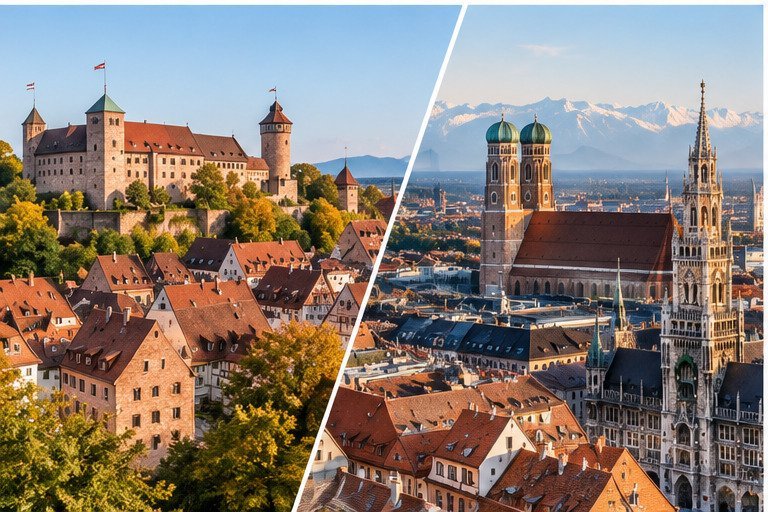 Lebenshaltungskosten Nürnberg vs. München 2026