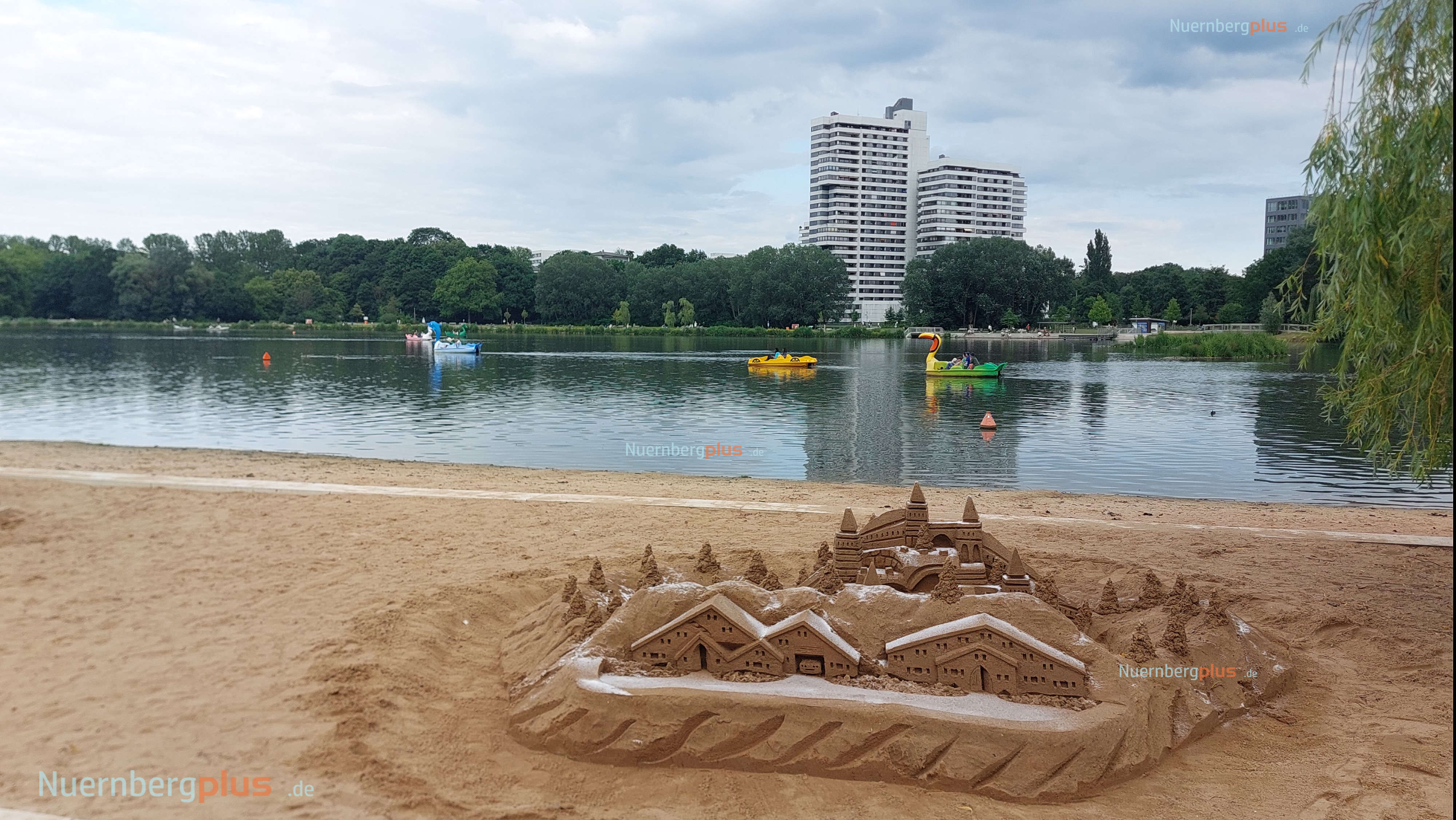 طبیعت Wöhrder See (دریاچه وُردر)